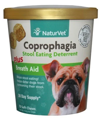 NaturVet Coprophagia Plus Breath Aid Soft Chews 70 ct. - Image 3