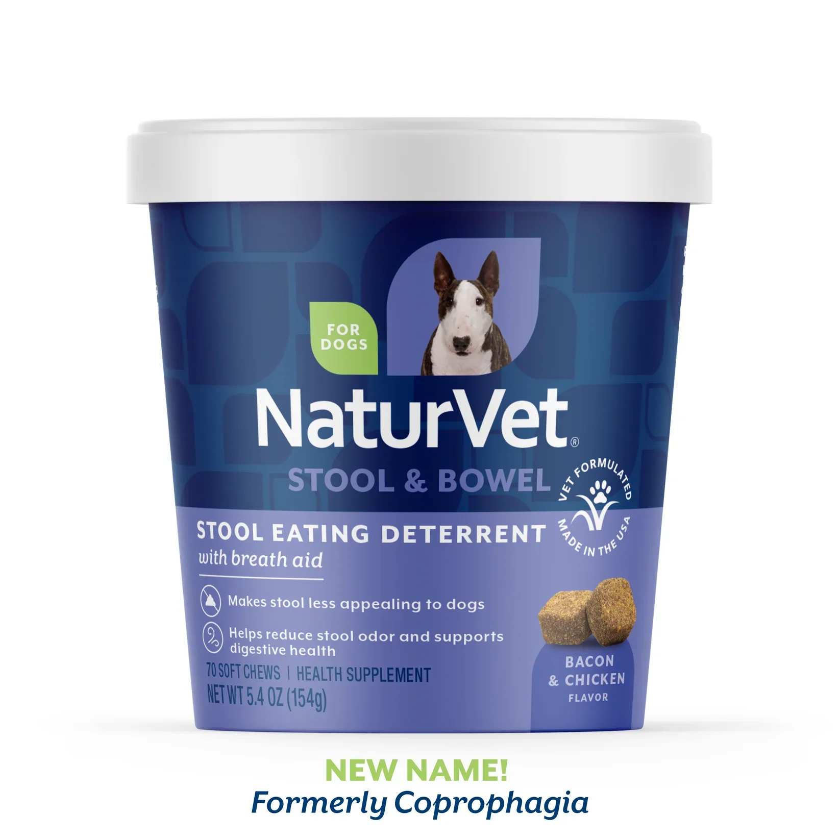 NaturVet Coprophagia Plus Breath Aid Soft Chews 70 ct. - Image 4