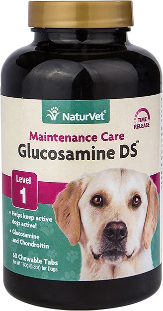 NaturVet Glucosamine DS Level 1 Maintenance Tablets 60 ct. - Image 3