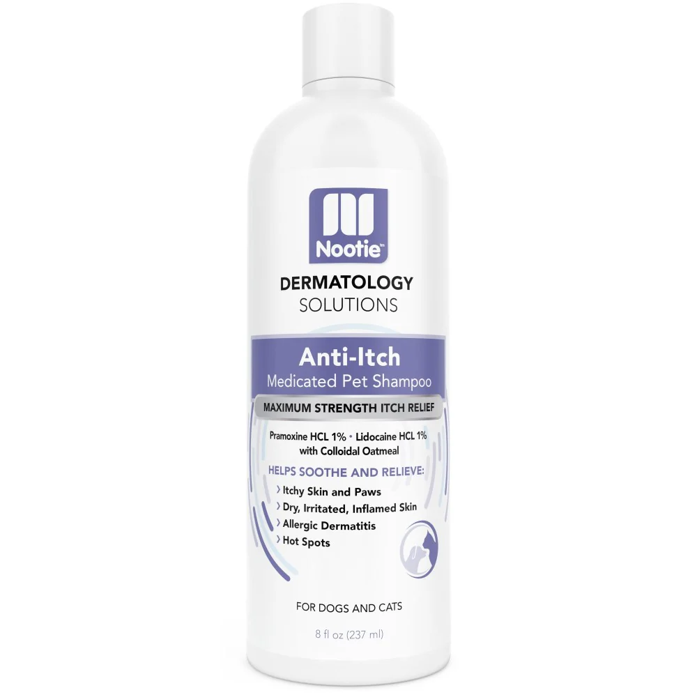 Nooties Dermatology Itch Relief Medicated Pet Shampoo 8 oz. - Image 2