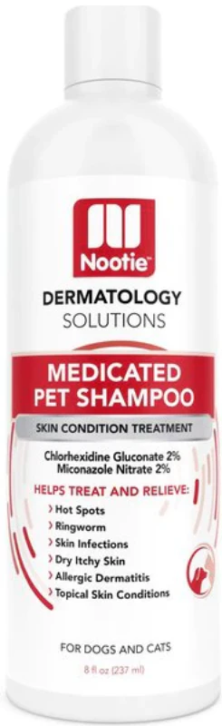 Nooties Dermatology Medicated Pet Shampoo 8 oz. - Image 2
