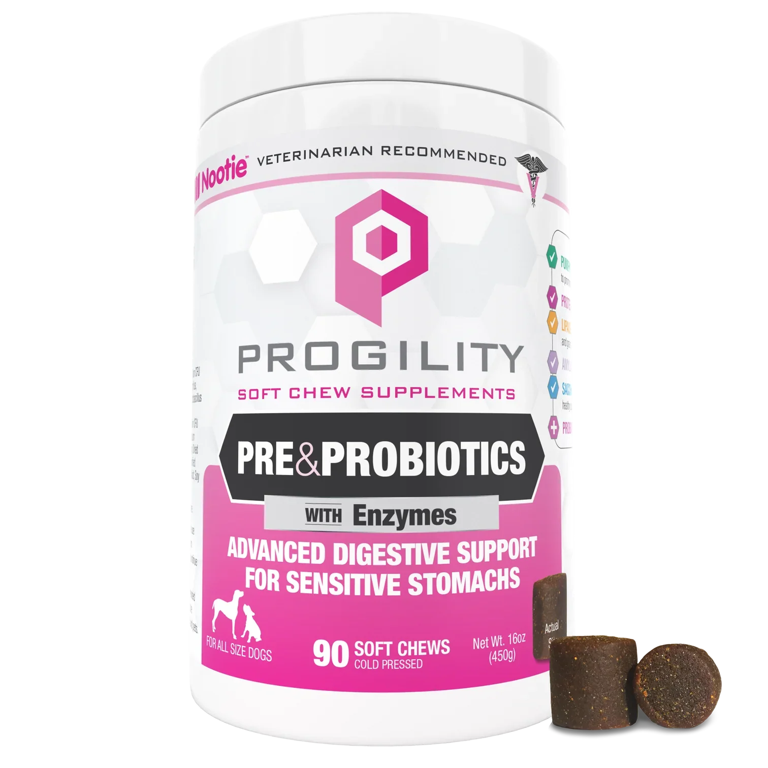 Nooties Progility Pre & Probiotics 90 ct - Image 48