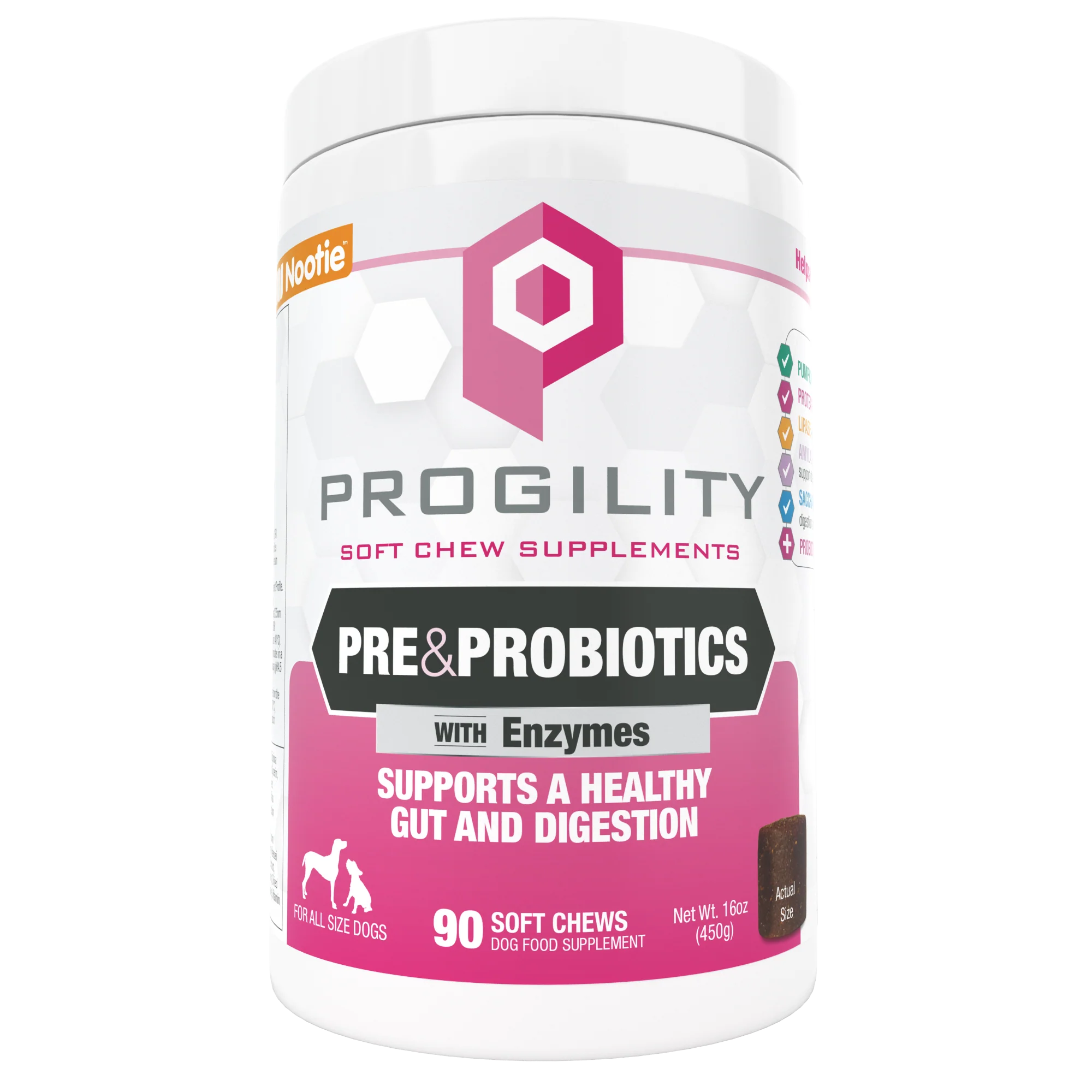 Nooties Progility Pre & Probiotics 90 ct - Image 84