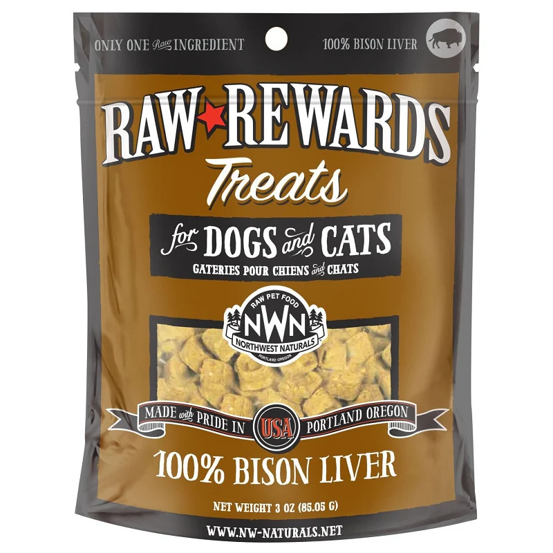 Northwest Naturals Freeze Dried Bison Liver 3 oz. - Image 2