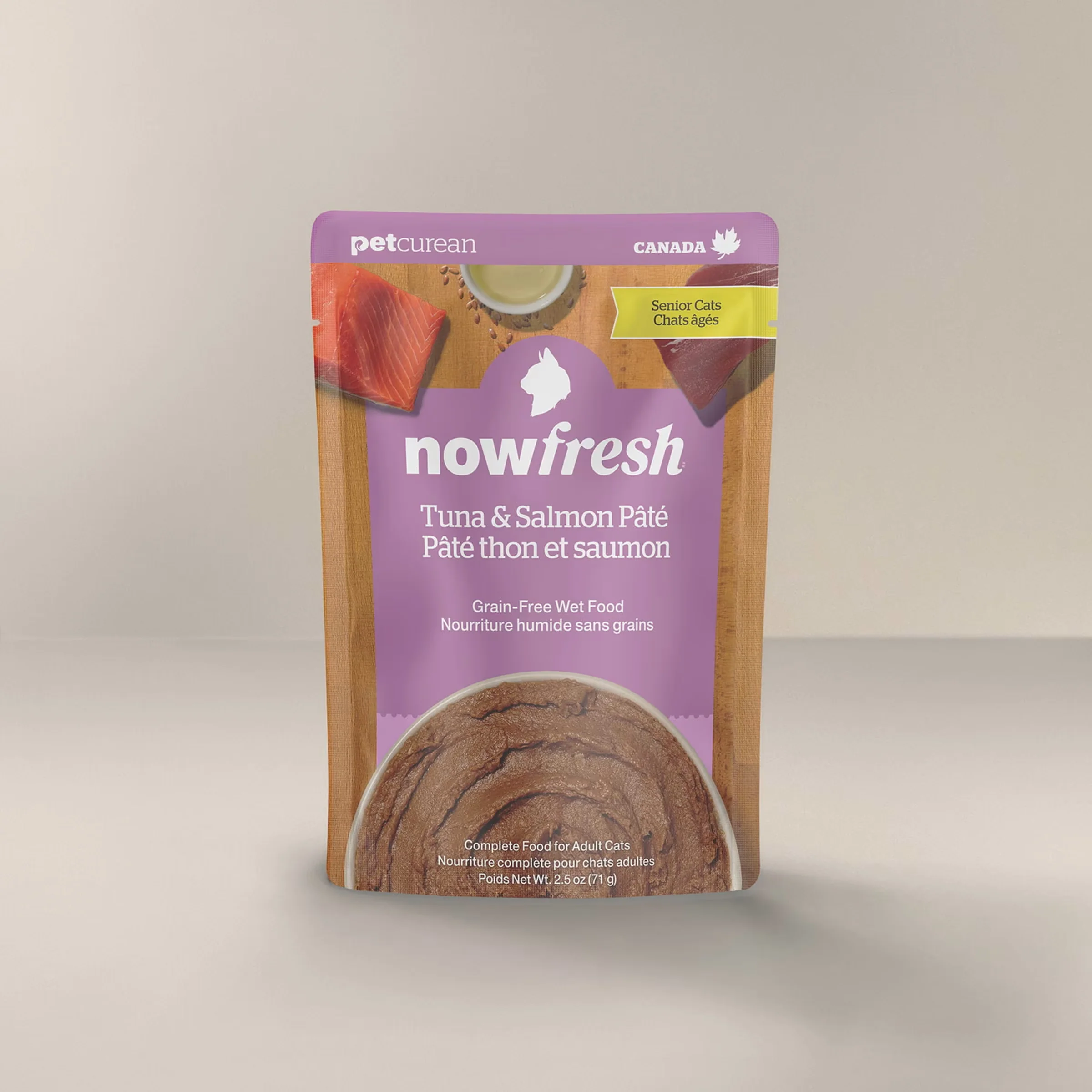 Now Fresh Grain Free Senior Tuna & Salmon Pate Cat - Image 2