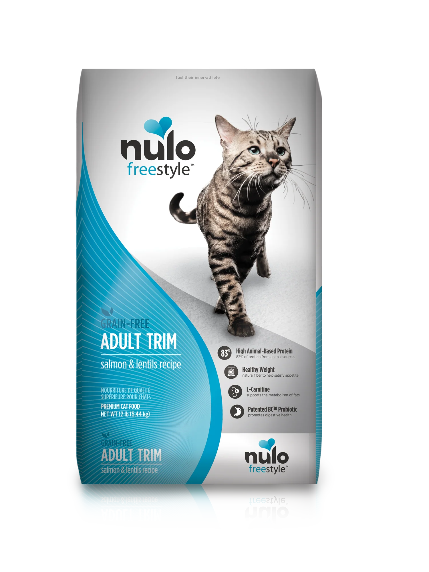 Nulo Grain-Free Cat Adult Trim Salmon & Lentils - Image 3