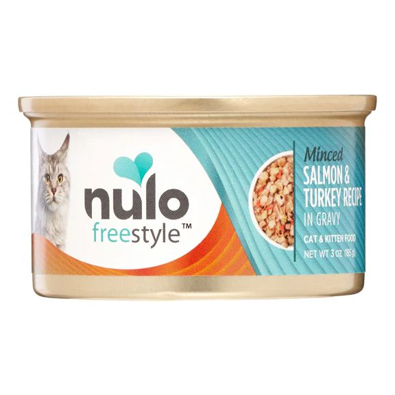 Nulo Cat Grain-Free Minced Salmon & Turkey in Gravy - Image 3