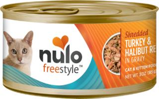 Nulo Cat Grain-Free Shredded Turkey & Halibut in Gravy - Image 2