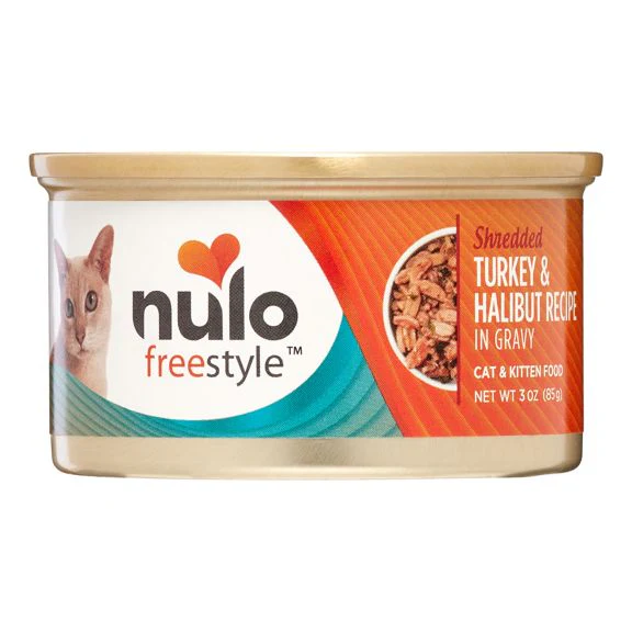Nulo Cat Grain-Free Shredded Turkey & Halibut in Gravy - Image 3