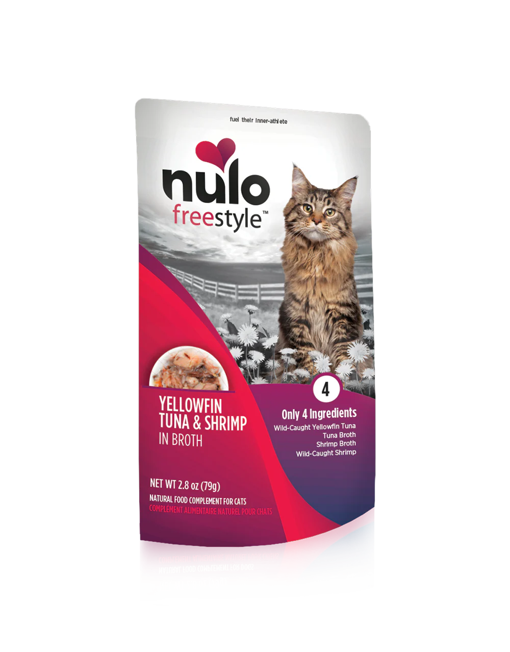 Nulo Cat Yellowfin Tuna & Shrimp in Broth Pouch - Image 3