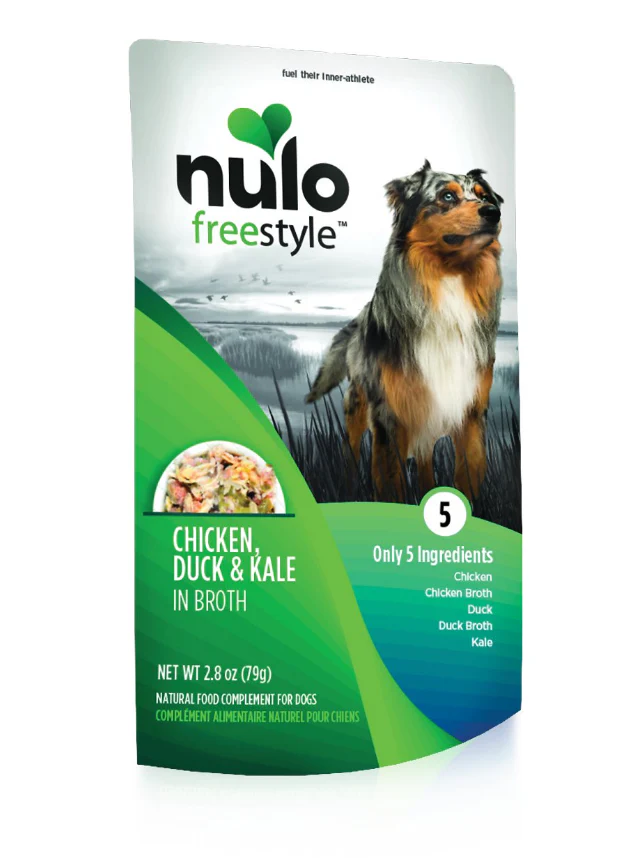 Nulo Chicken, Duck & Kale Dog Pouch - Image 2