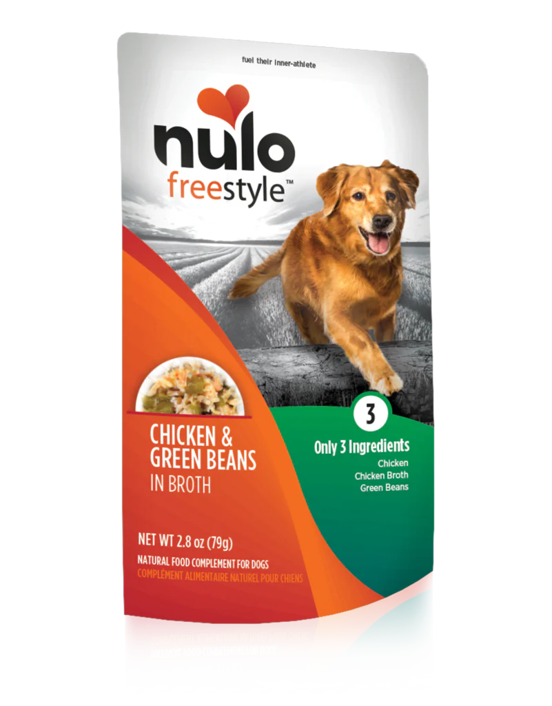 Nulo Chicken & Green Beans Dog Pouch in Broth - Image 2