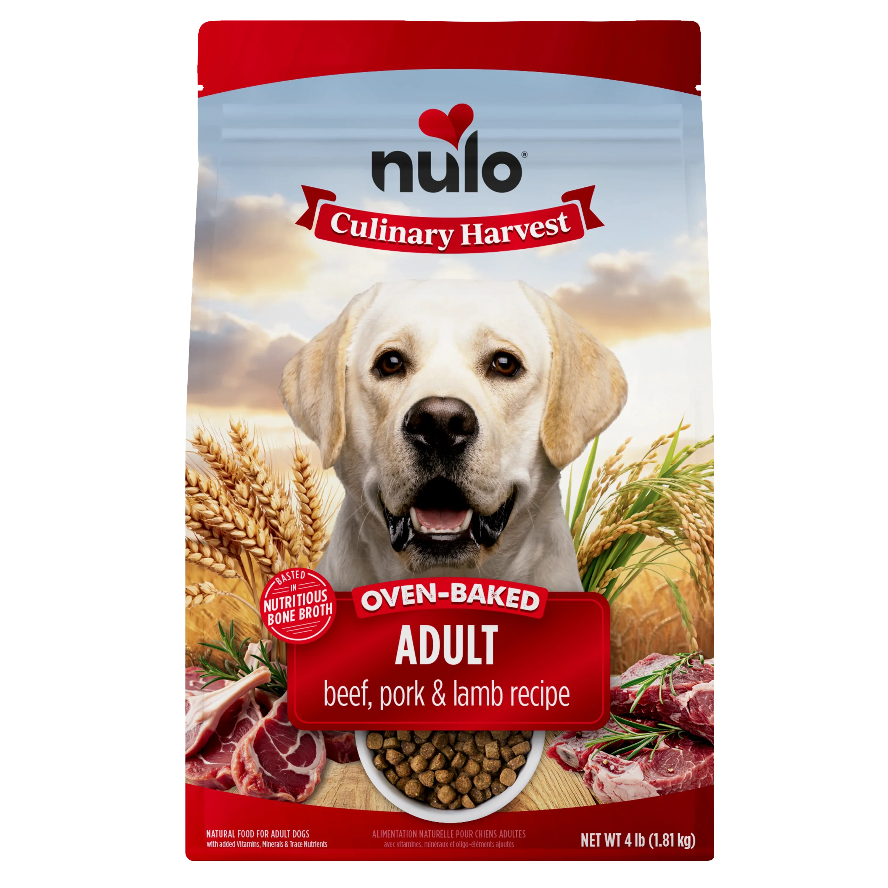 Nulo Culinary Harvest Oven Baked Dog Beef, Pork, & Lamb - Image 2