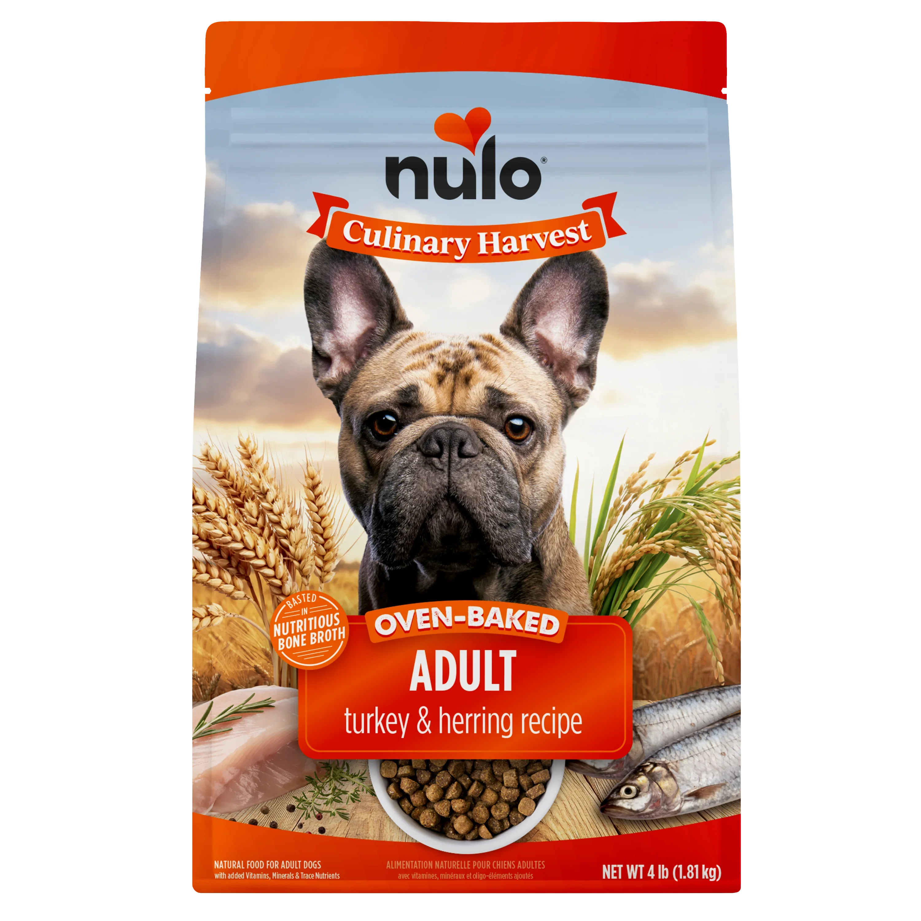Nulo Culinary Harvest Oven Baked Dog Turkey & Herring - Image 2