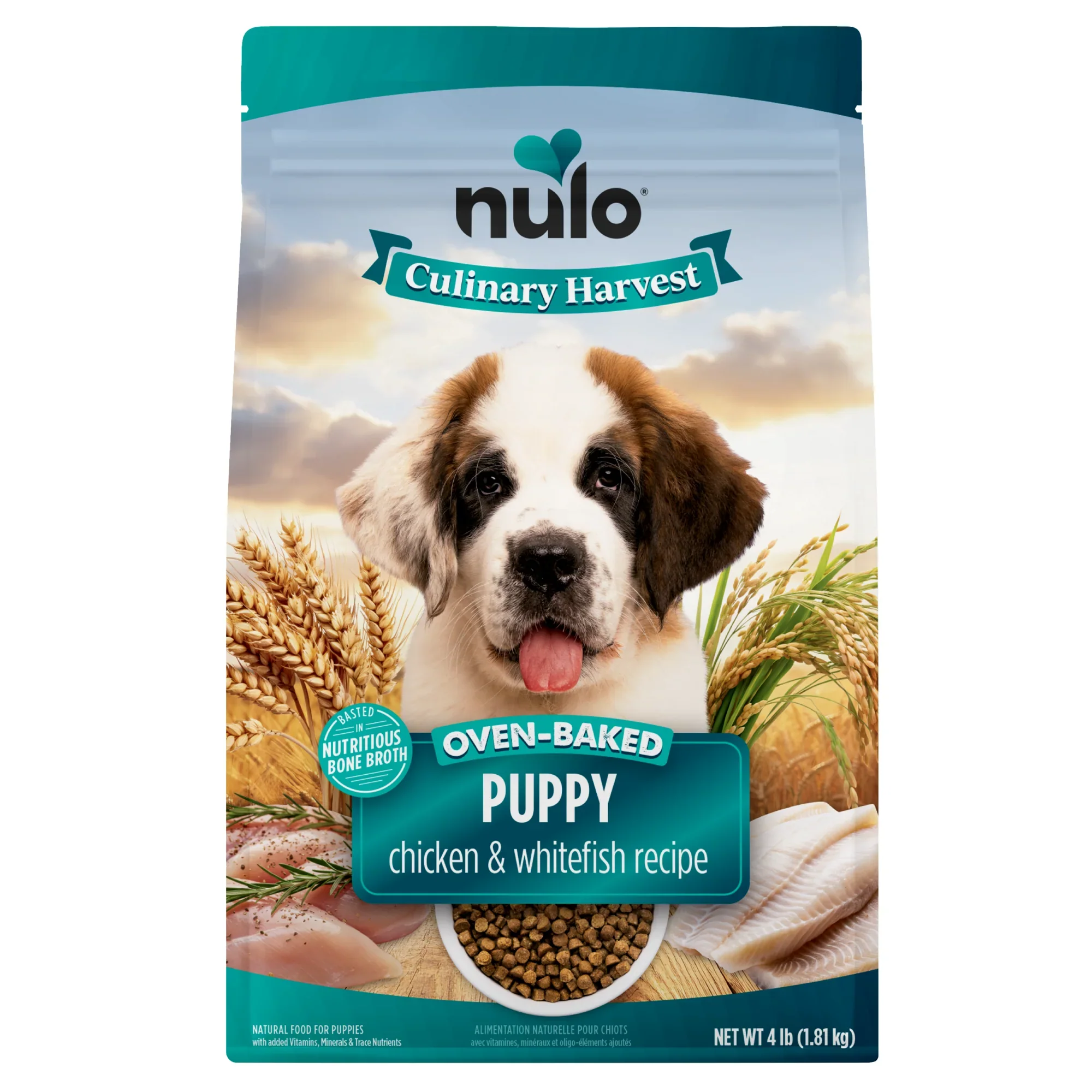 Nulo Culinary Harvest Oven Baked Puppy Chicken & Whitefish - Image 2