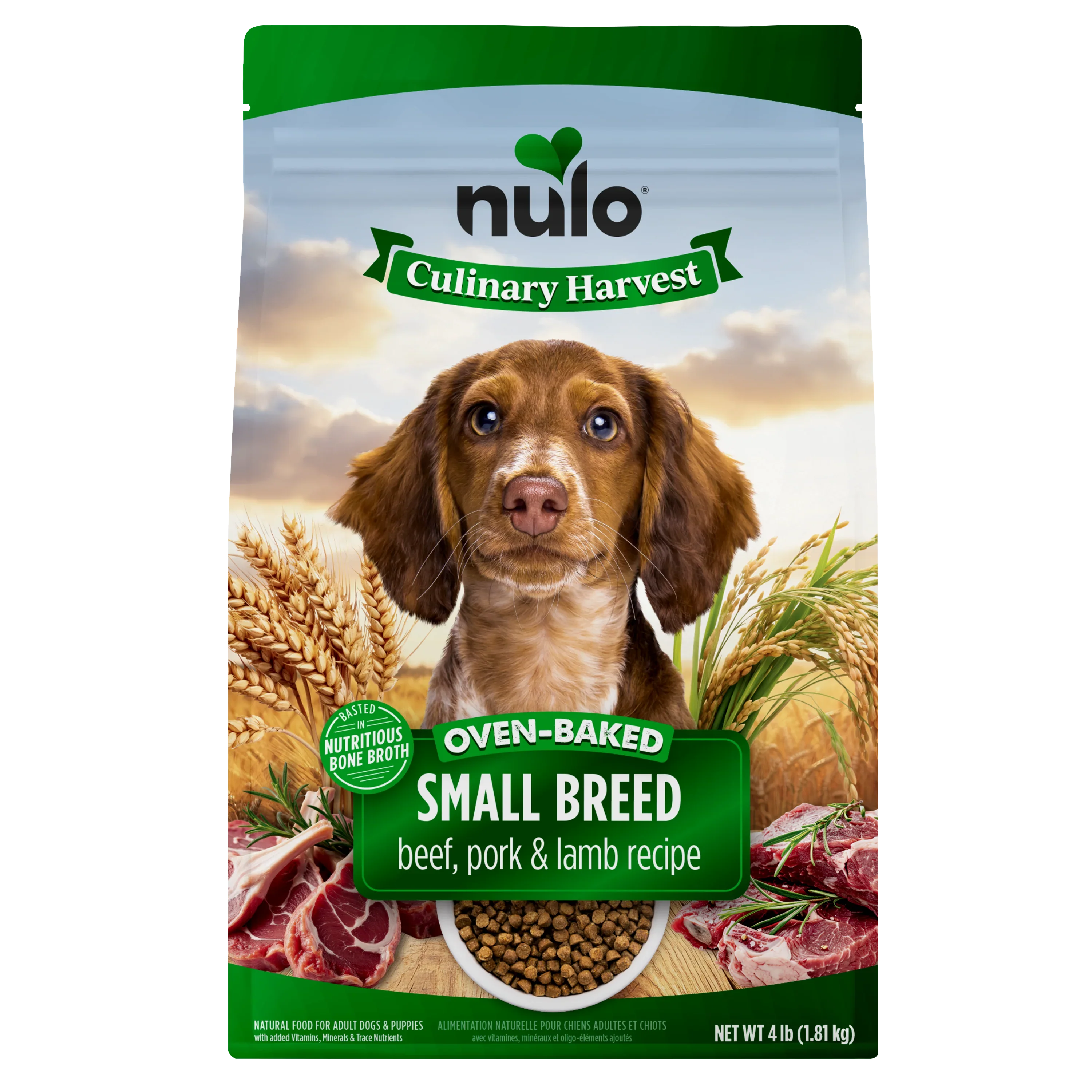 Nulo Culinary Harvest Oven Baked Small Breed Dog Beef, Pork, & Lamb - Image 2