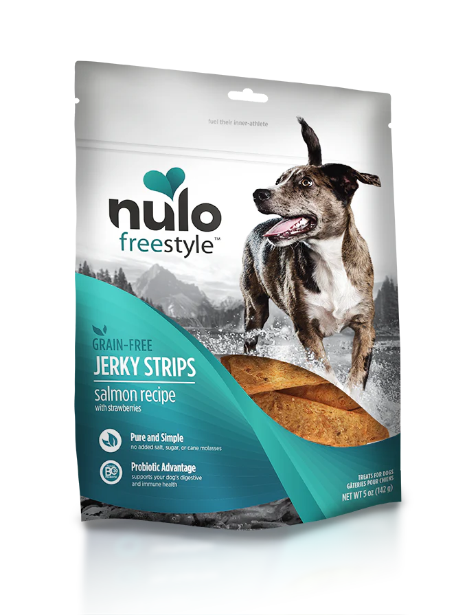 Nulo Freestyle Jerky Salmon & Strawberries 5 oz. - Image 2