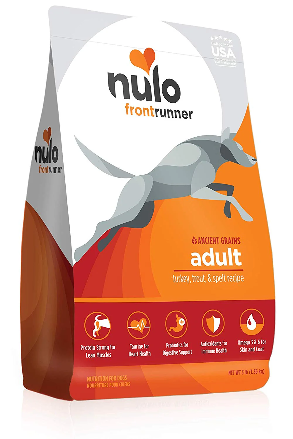 Nulo Front Runner Adult Turkey Trout & Spelt - Image 4
