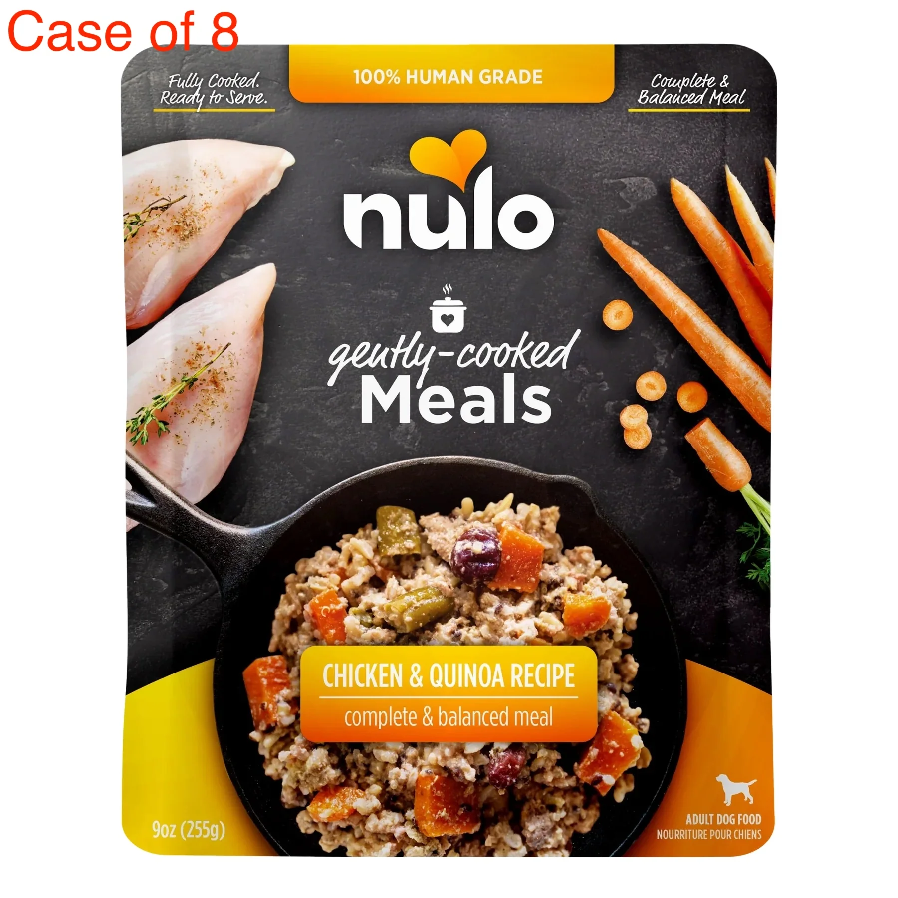 Nulo Gently Cooked Meals Chicken & Quinoa Dog Pouch - Image 2