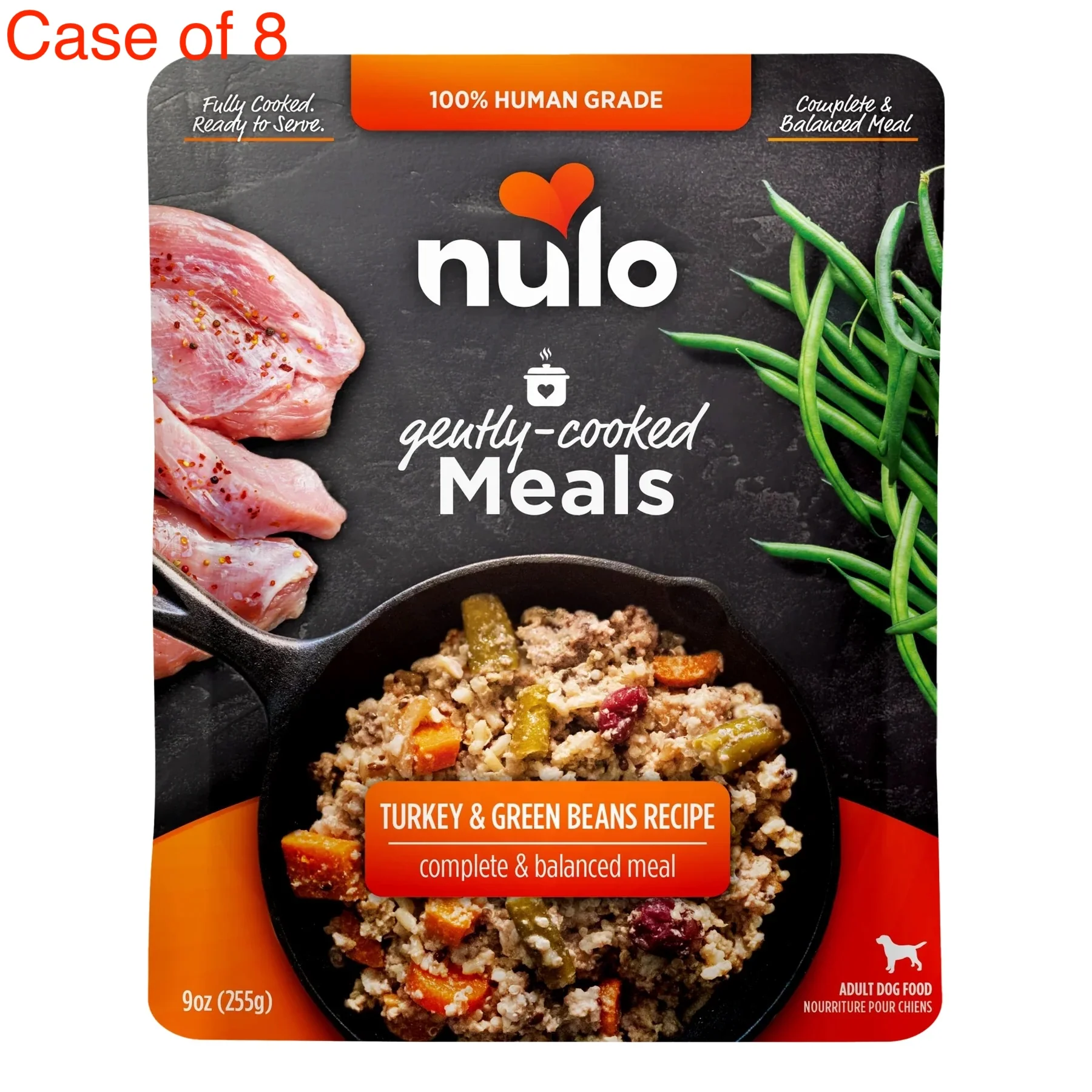 Nulo Gently Cooked Meals Turkey & Green Beans Dog Pouch - Image 2