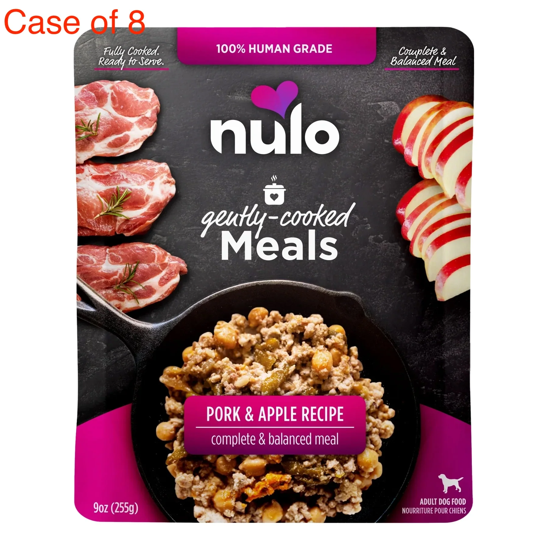 Nulo Gently Cooked Pork & Apple Dog Pouch - Image 2