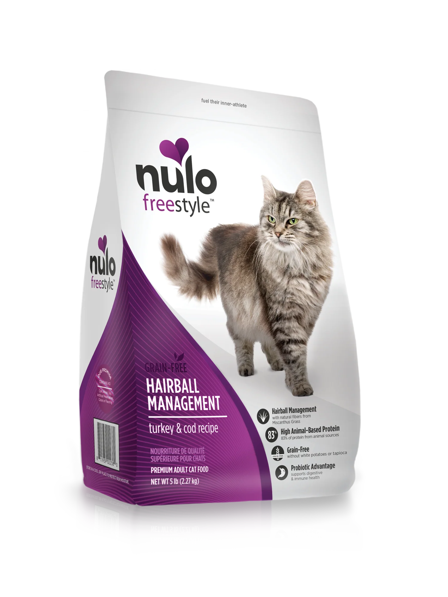 Nulo Grain-Free Cat Turkey & Cod Hairball Management - Image 3