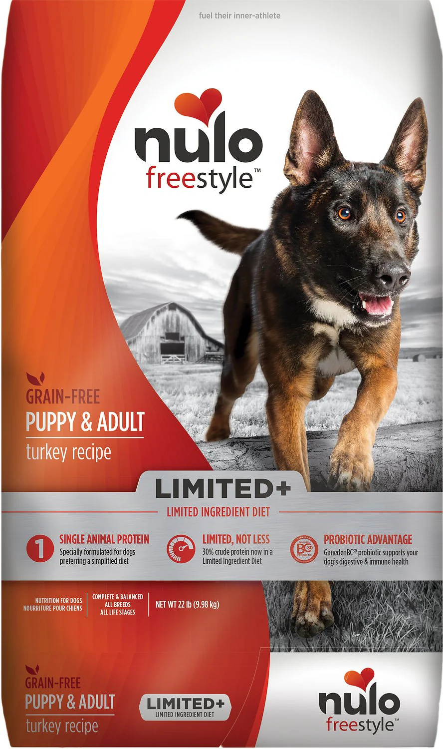 Nulo Limited+ Puppy & Adult Turkey Recipe - Image 2