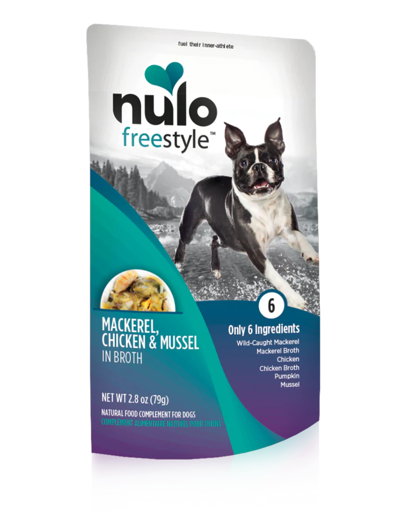 Nulo Mackerel, Chicken & Mussel Dog Pouch in Broth - Image 3