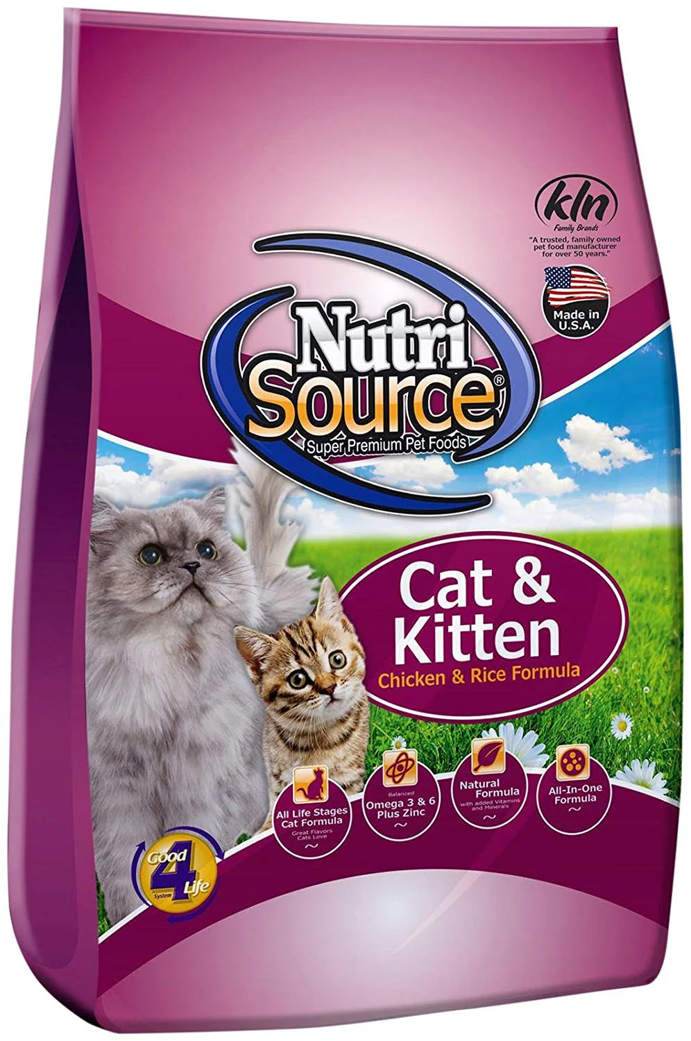 Nutri Source Cat & Kitten Chicken & Rice Formula - Image 3