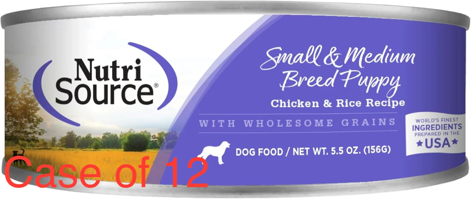 Nutri Source Small & Medium Breed Chicken & Rice Puppy - Image 2