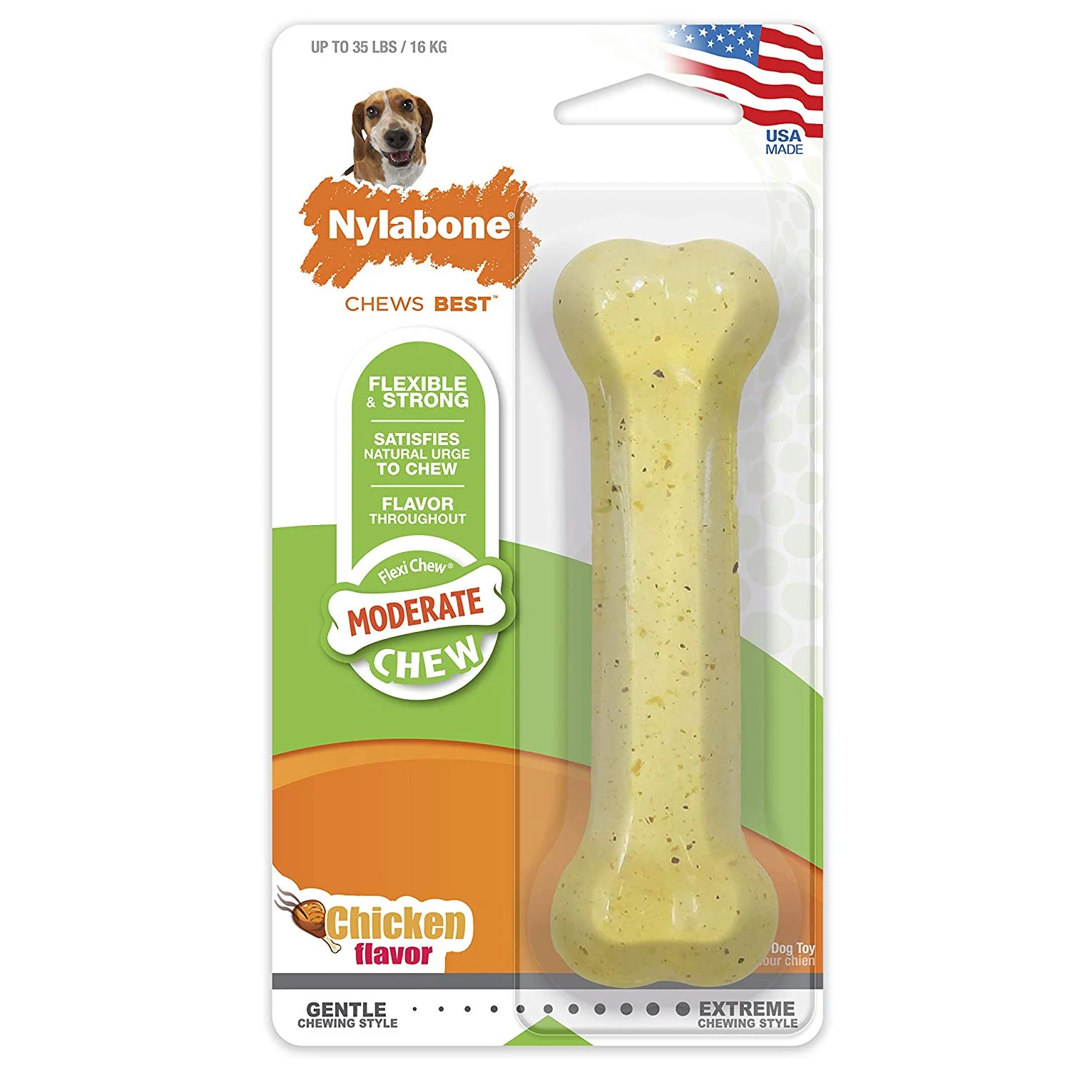 Nylabone Flexi Chew Chicken Flavor - Image 6