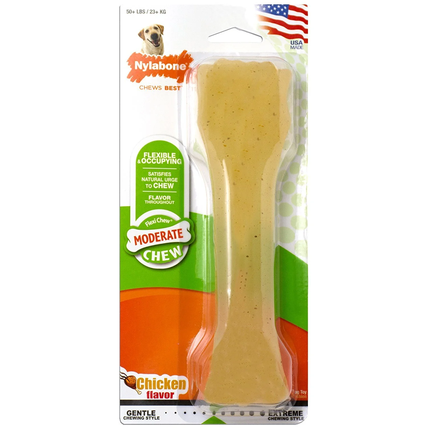 Nylabone Flexi Chew Chicken Flavor - Image 8