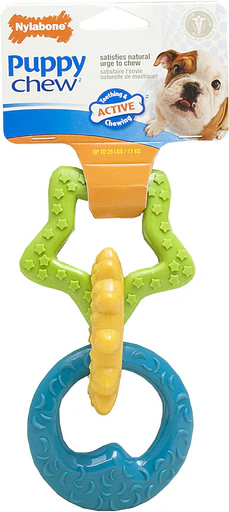 Nylabone Puppy Teething Rings - Image 2