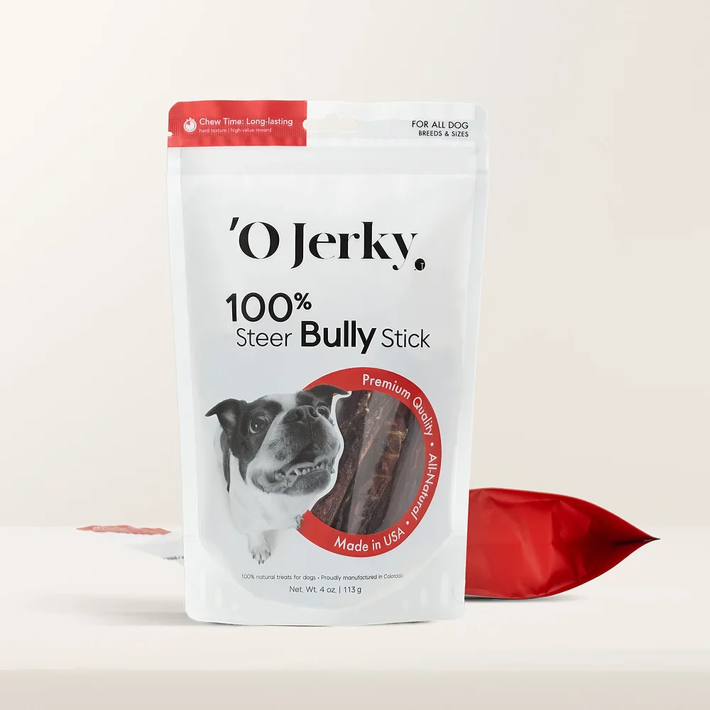 O Jerky 100% Beef Steer Bully Sticks - Image 2
