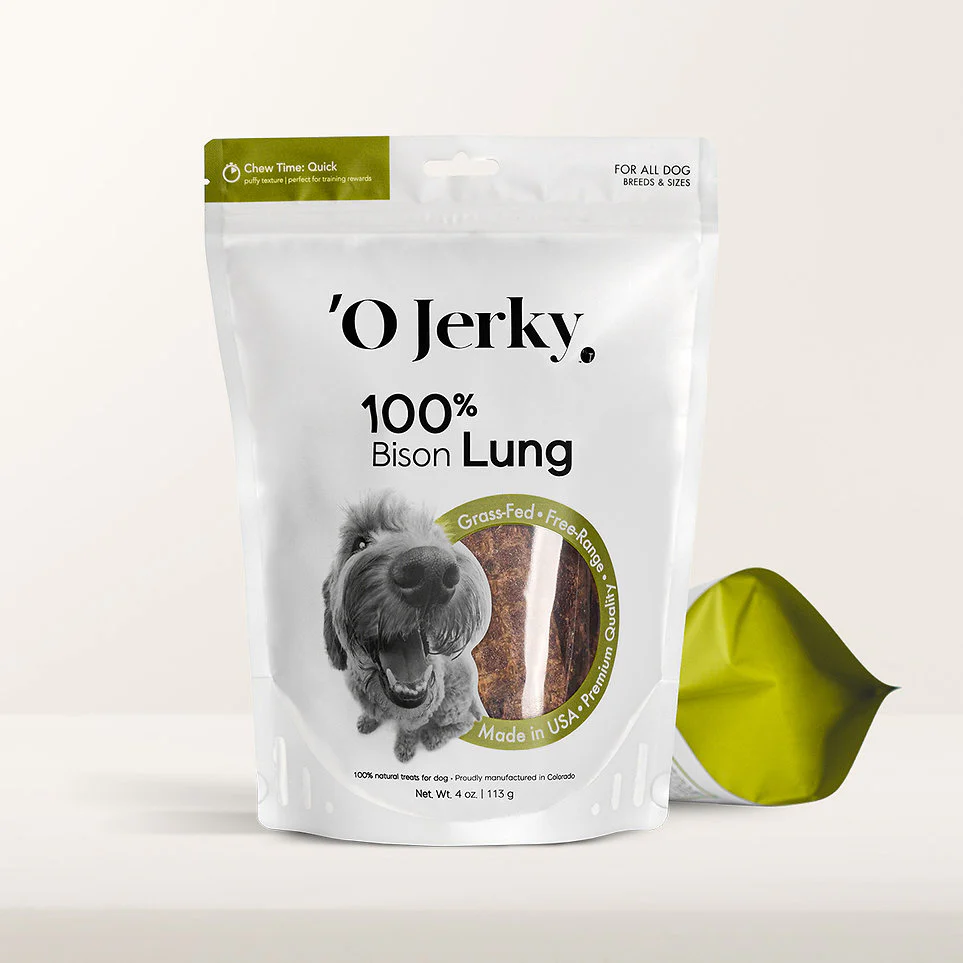 'O Jerky 100% Bison Lung - Image 2