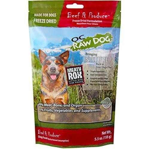 OC Raw Freeze-Dried Beef & Produce Rox - Image 7