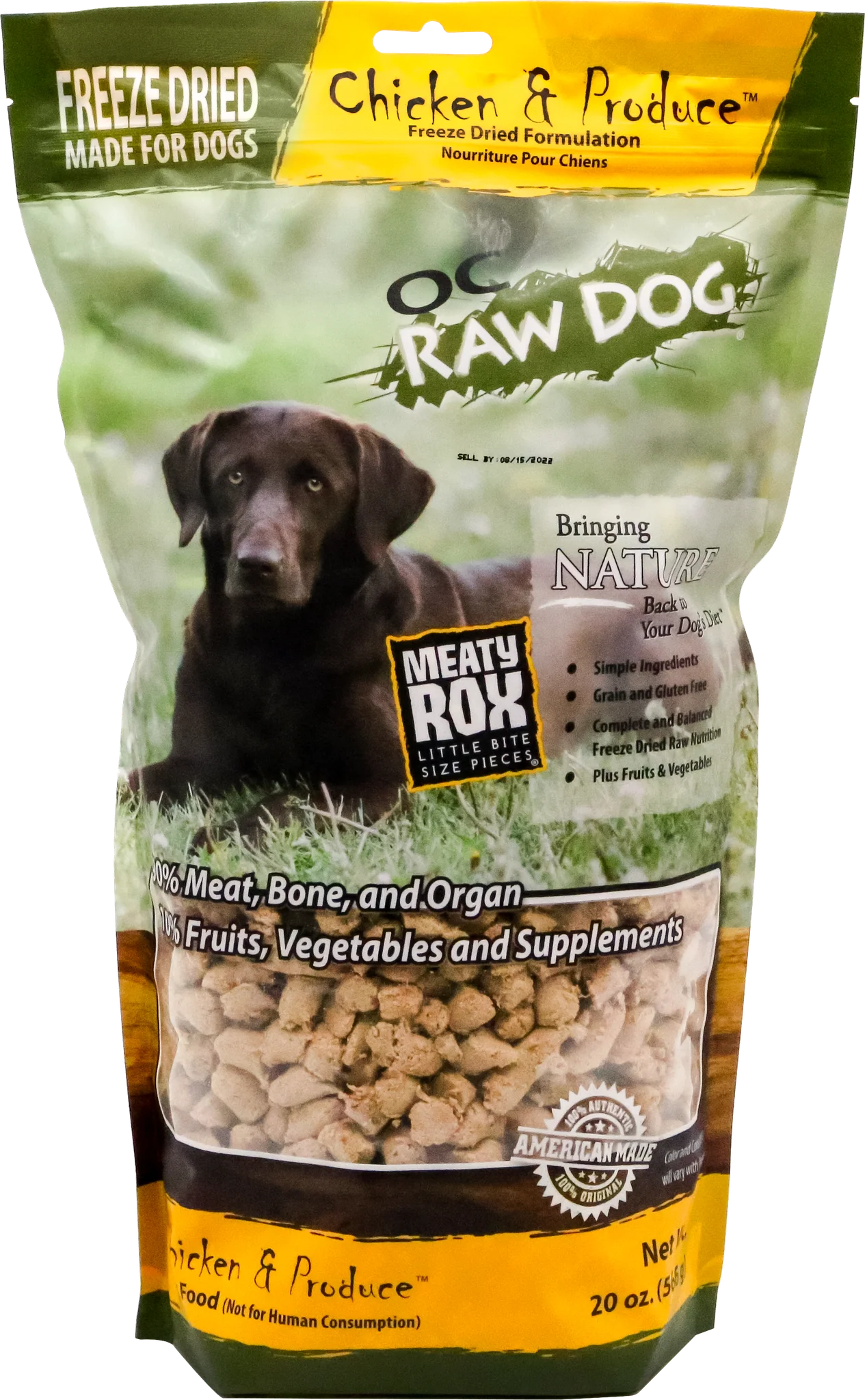 OC Raw Freeze-Dried Chicken & Produce Rox - Image 3
