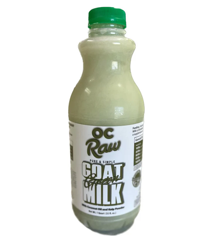 OC Raw Pure & Simple Goat Milk with Coconut Oil & Kelp - Image 2