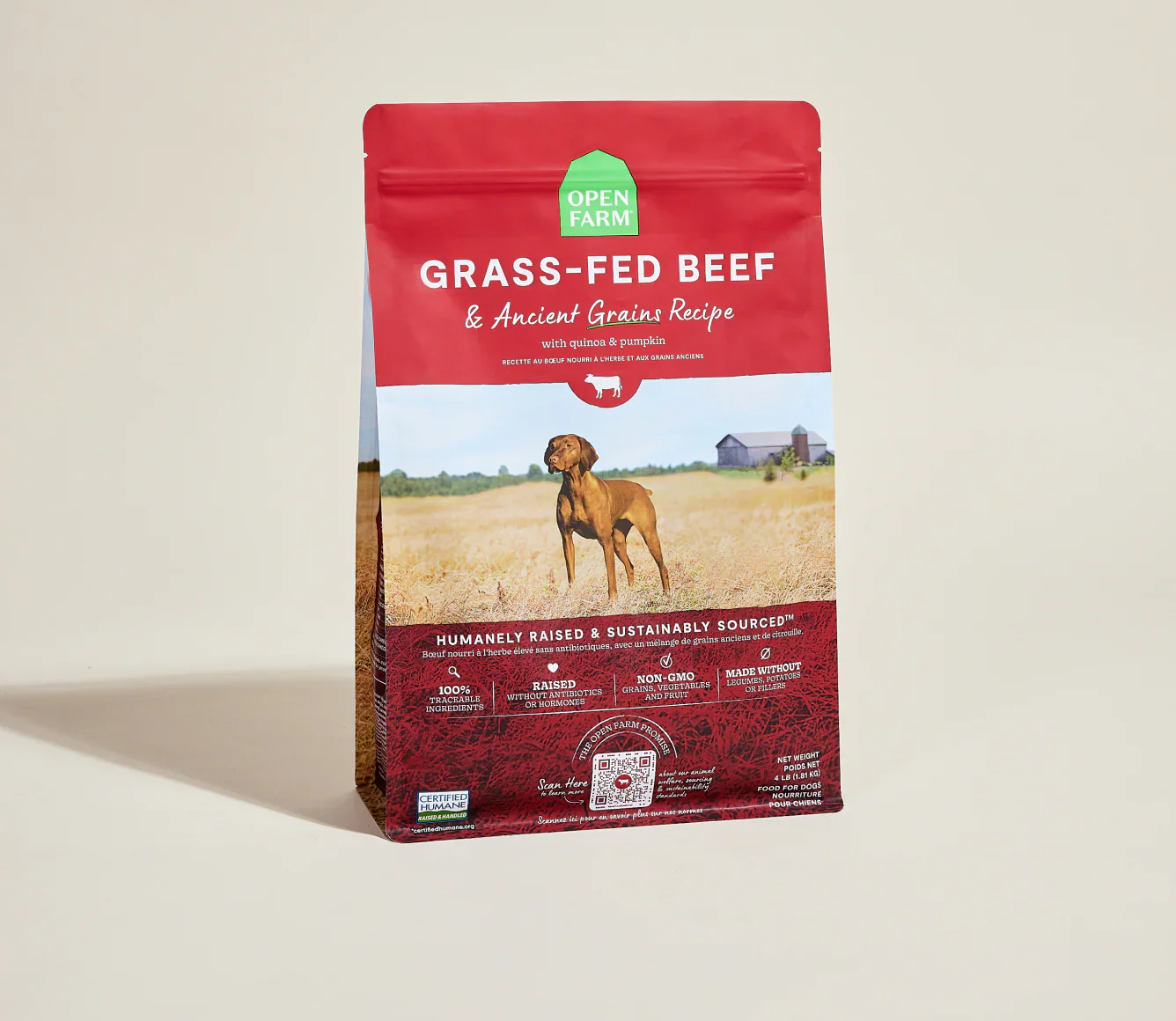 Open Farm Grass-Fed Beef & Ancient Grains - Image 2