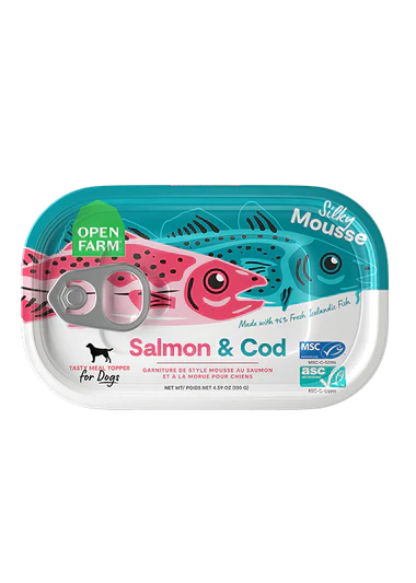 Open Farm Salmon & Cod Silky Mousse Topper - Image 2