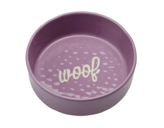 Ore Bowl Ceramic Etched Woof Bowl - Image 4