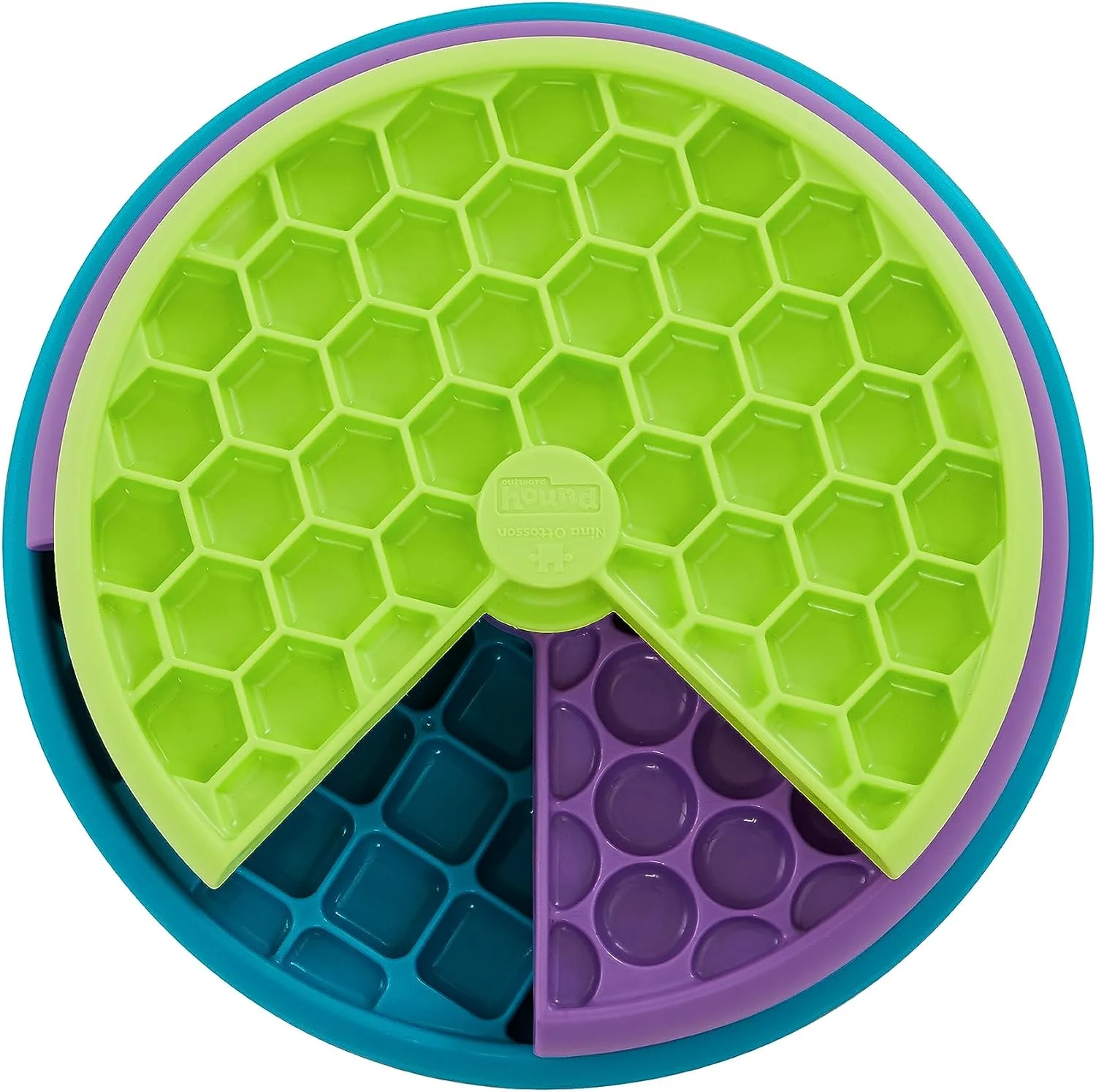 Outward Hound Nina Ottosson Lickin' Layers Interactive Puzzle Toy - Image 2