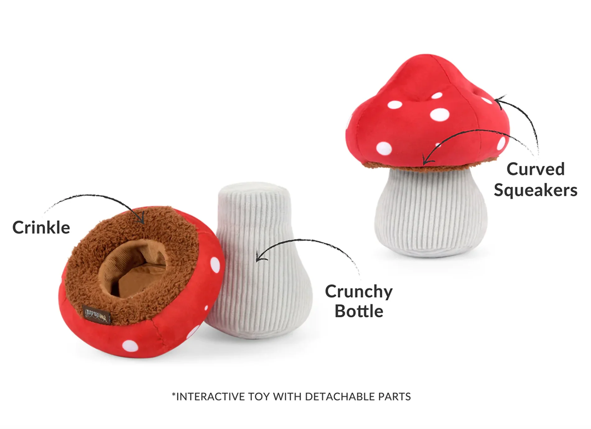P.L.A.Y. Blooming Buddies Mutt Mushroom - Image 2