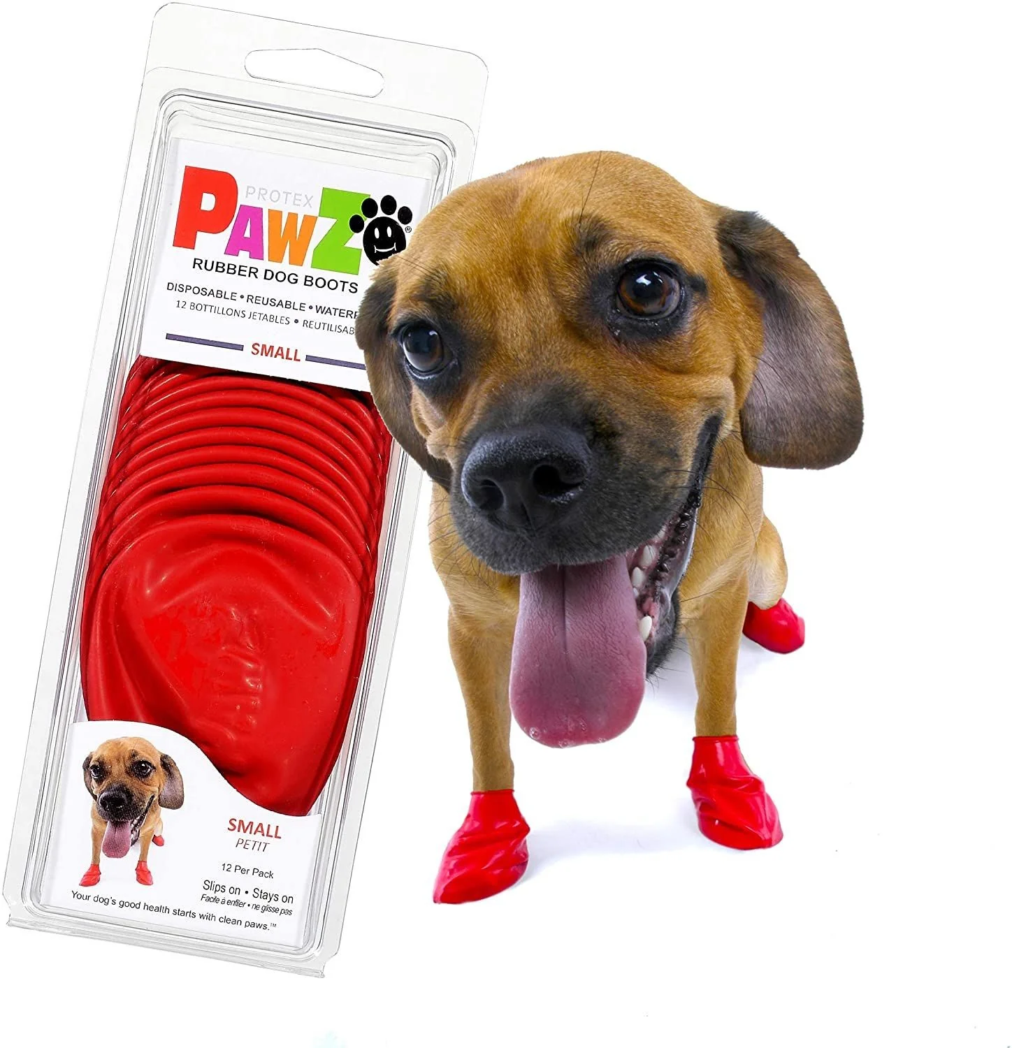 Pawz Rubber Dog Boots - Image 3