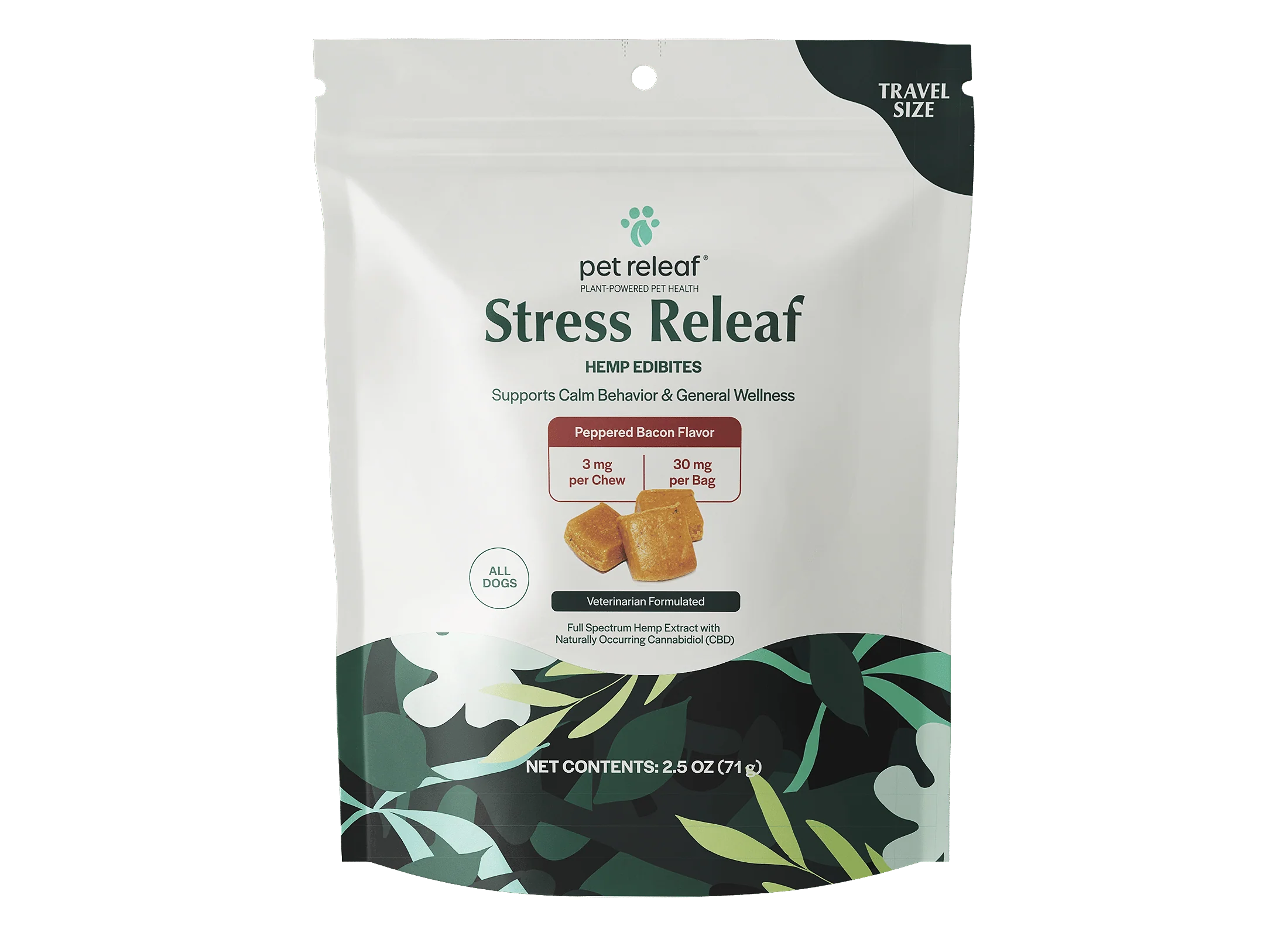 Pet Releaf Stress Releaf Edibites Peppered Bacon Flavor - Image 3