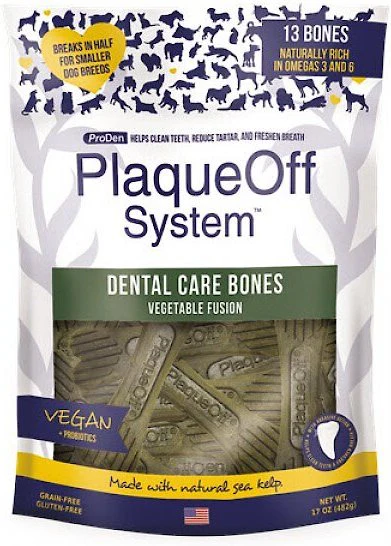 PlaqueOff Dental Bones Vegetable Fusion Flavor - Image 2