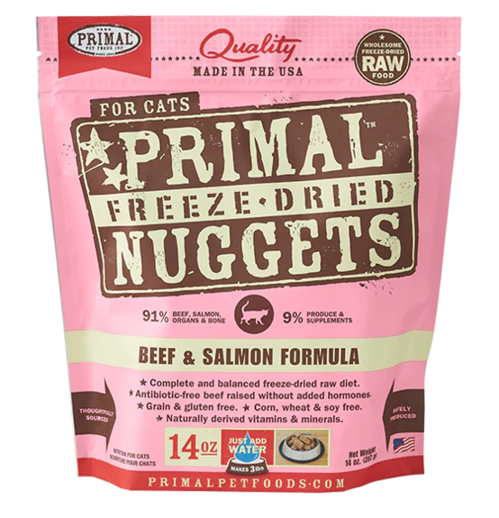 Primal Cat Freeze-Dried Beef & Salmon Formula - Image 2