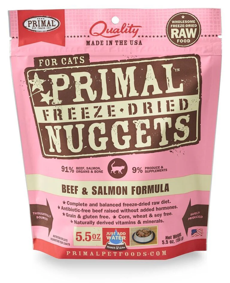 Primal Cat Freeze-Dried Beef & Salmon Formula - Image 3