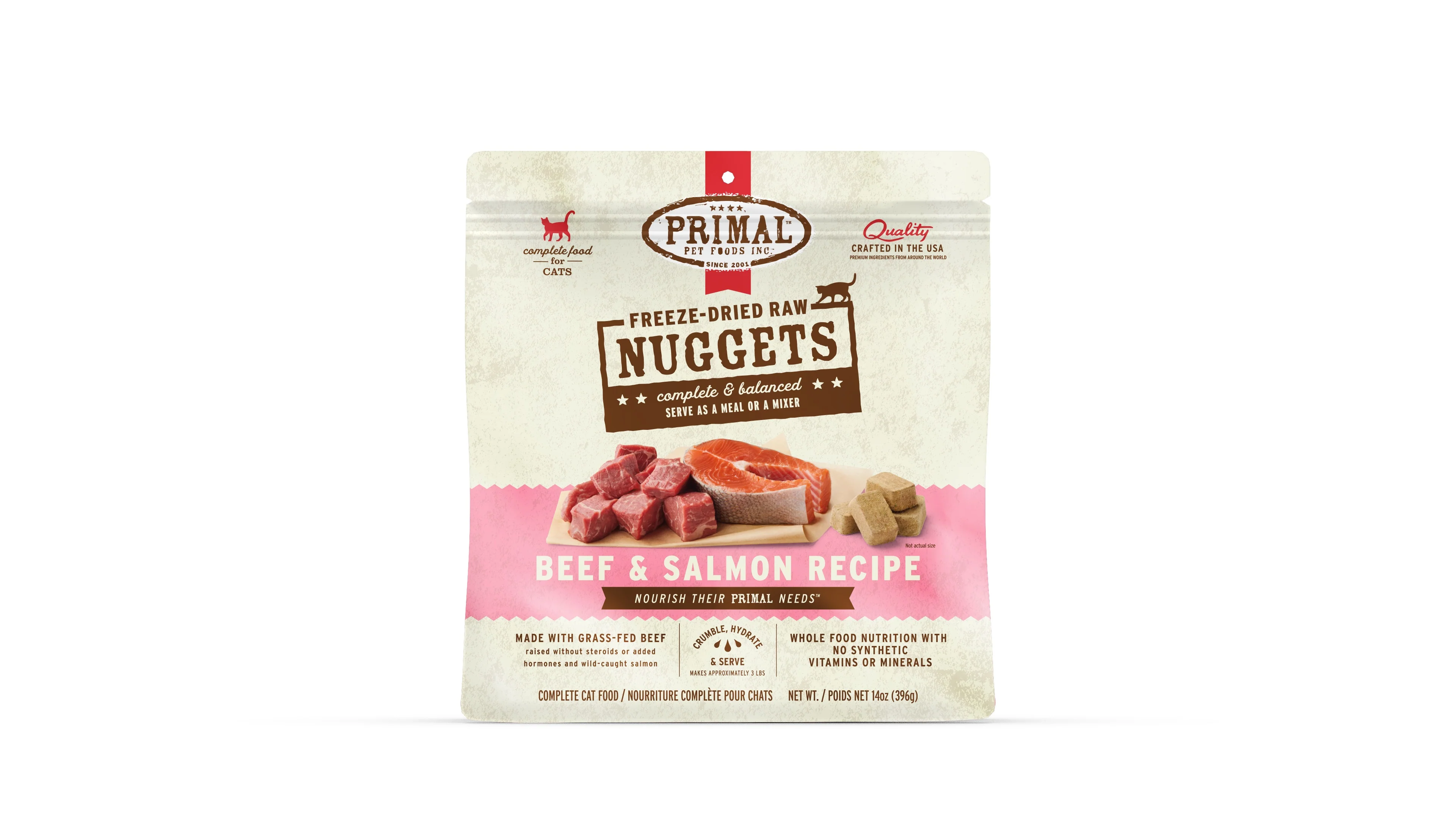 Primal Cat Freeze-Dried Beef & Salmon Formula - Image 4