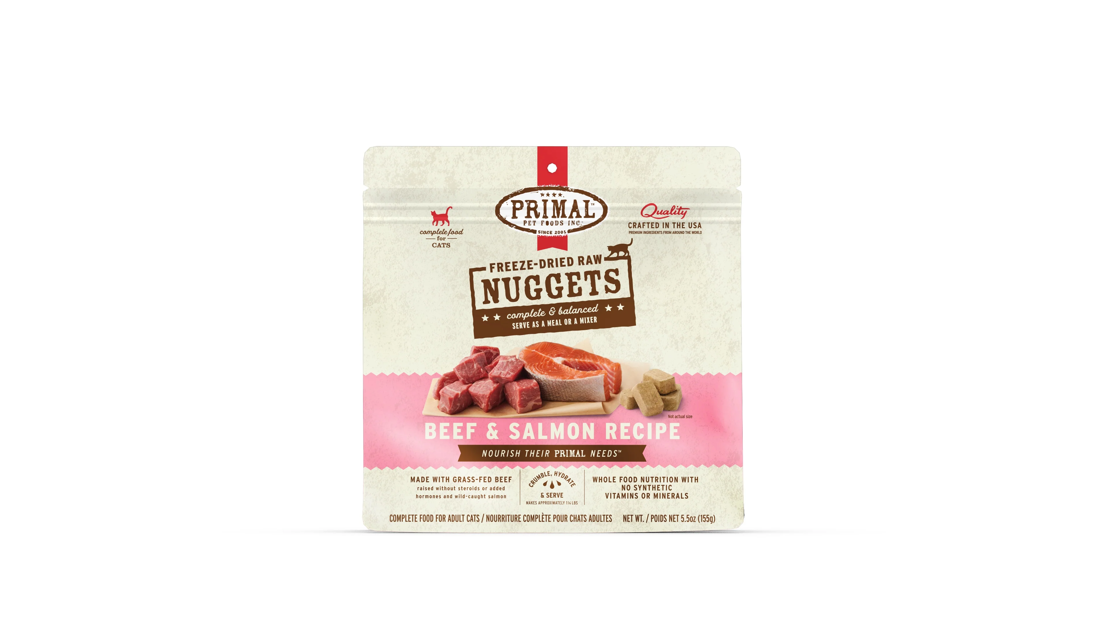 Primal Cat Freeze-Dried Beef & Salmon Formula - Image 5